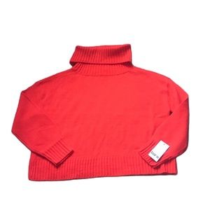 Bar III Red Table Sweater M